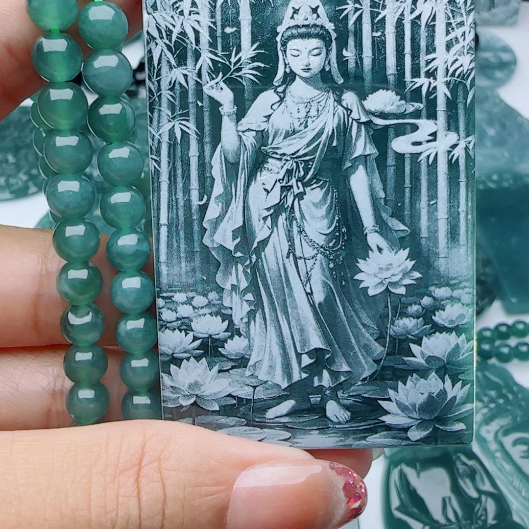 ****ɞ颈饰未镶嵌翡翠多样性发货天然的A货翡翠