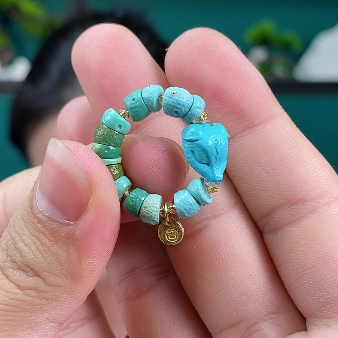 绿松石珠宝奇石未镶嵌