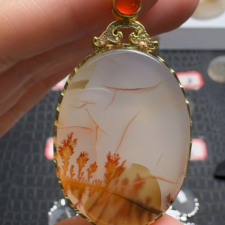 一***诺玛瑙/玉髓未镶嵌珠宝奇石