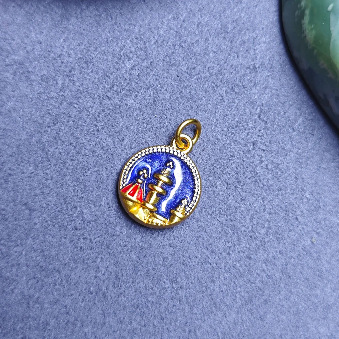 618特惠  城堡小徽章吊坠/HG-DZ-10（多样性发货）