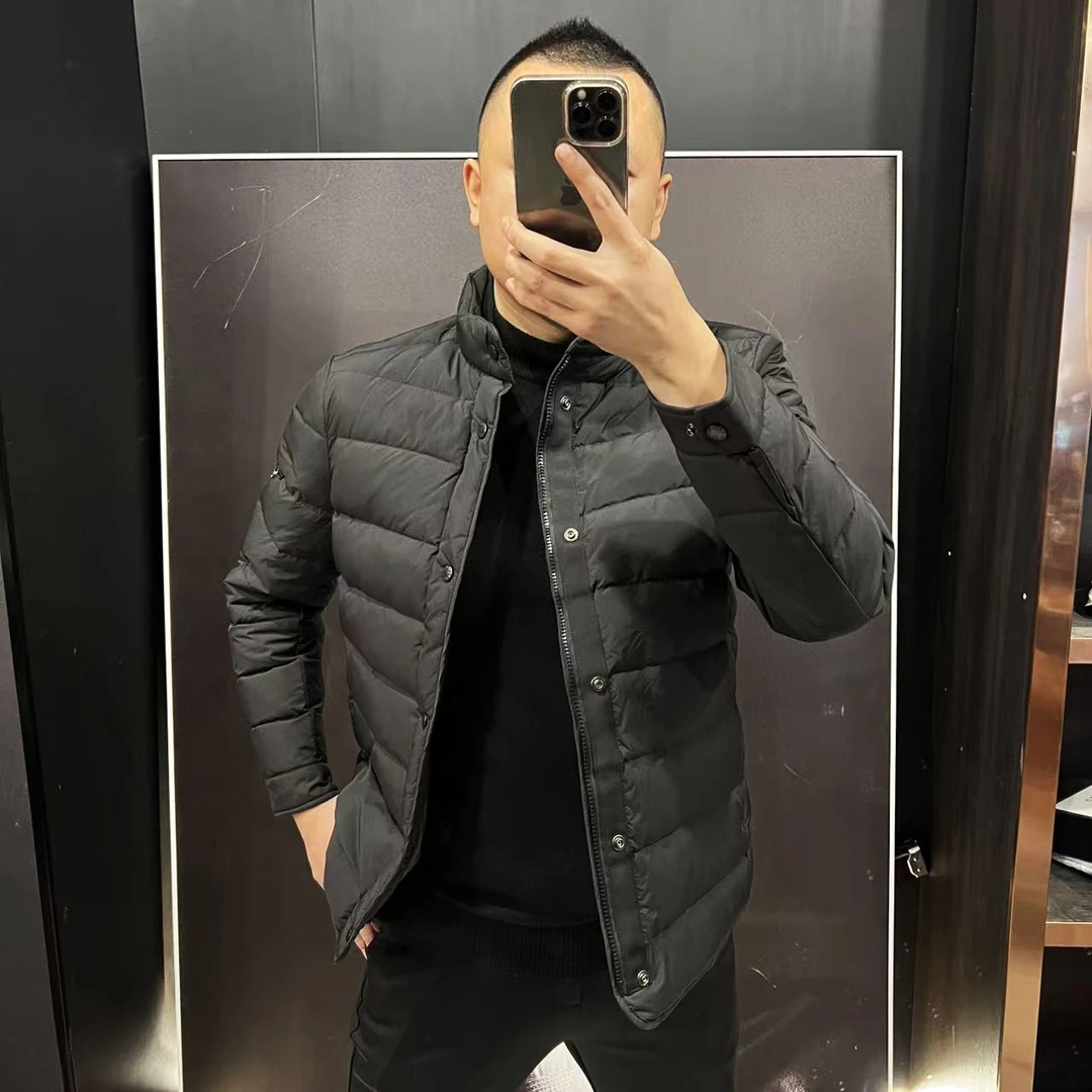 34221男士经典休闲款立领衣服