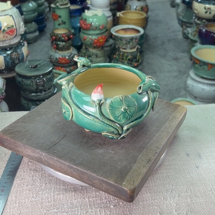 泳坤堂石湾盆陶瓷