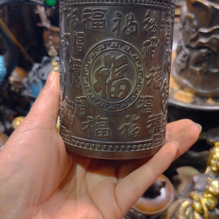 铜器摆件收收藏藏