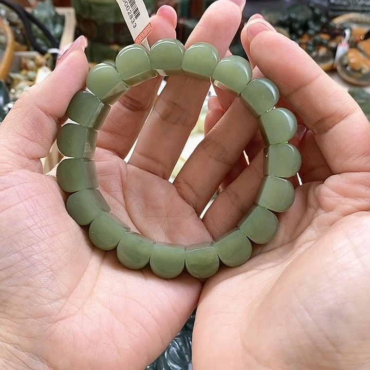 未镶嵌手链和田玉闲**鹤