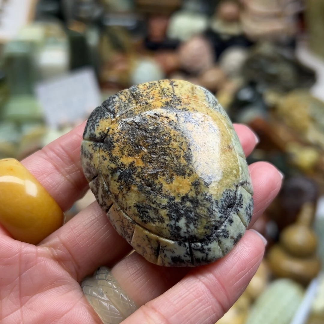 岫岩河磨玉（透闪石质玉）未镶嵌颈饰河磨玉段树林富甲