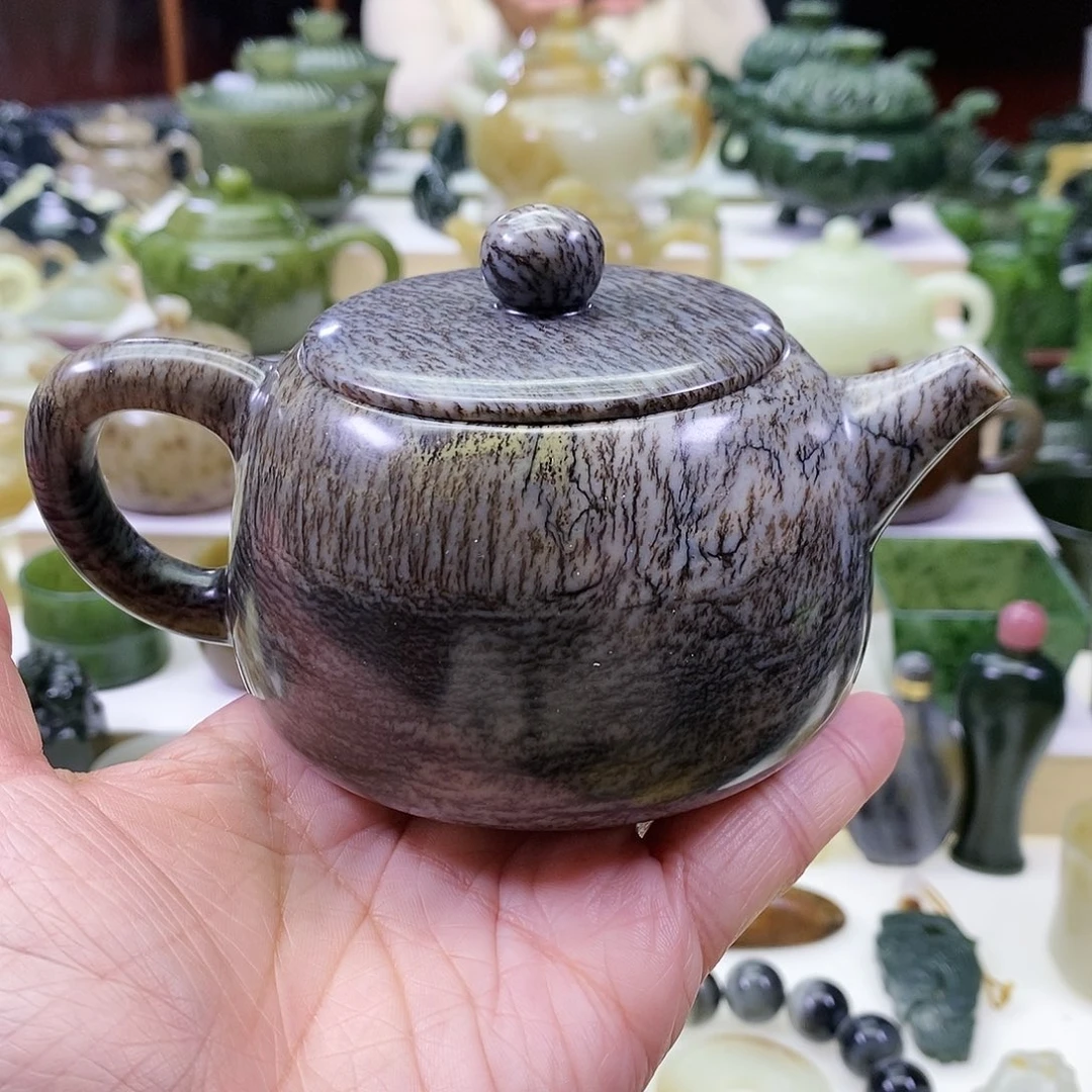 和田玉茶壶未镶嵌