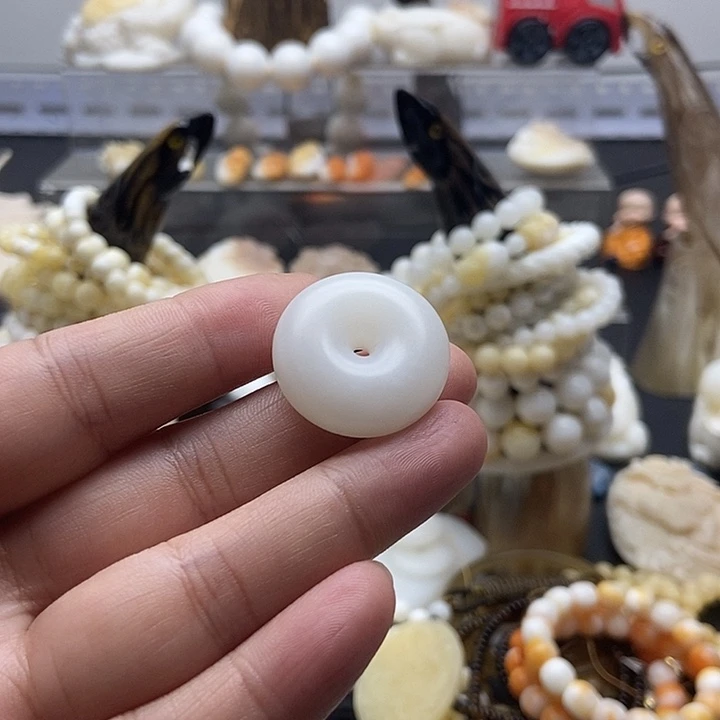非金属贝壳沐贝轩工艺品玉化平安扣