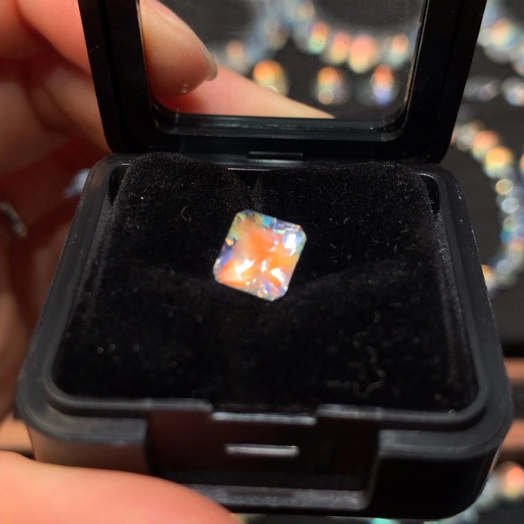 未镶嵌手链月光石裸石