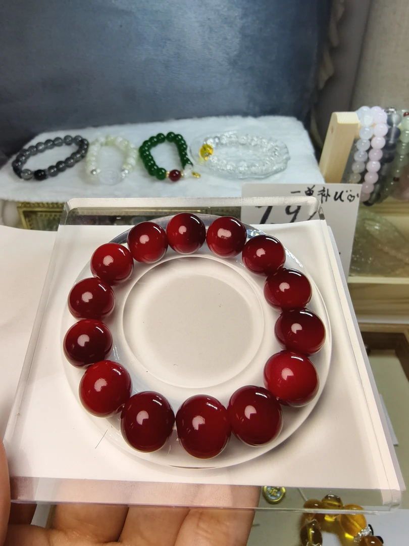 非金属仿水晶手链 手工DIY琉璃手串(先扣号再拍)