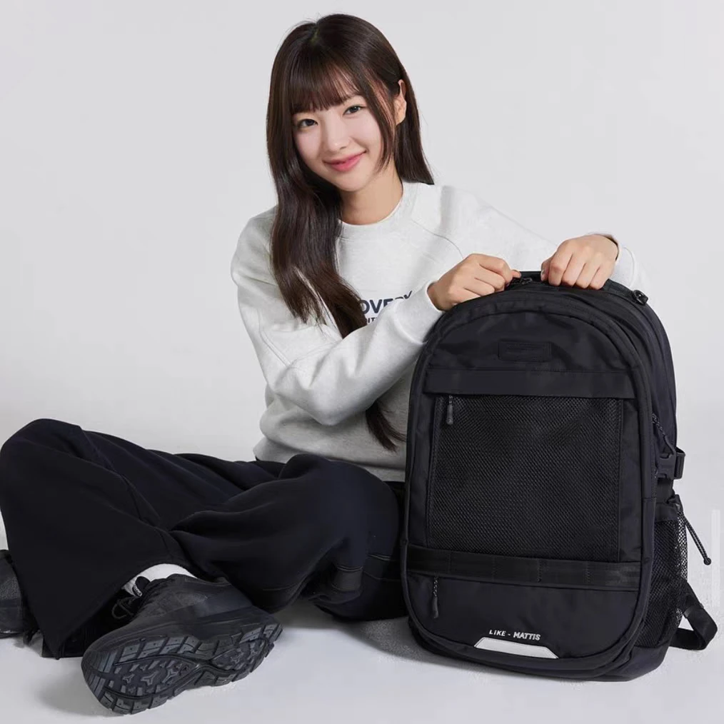 直井怜同款33L大容量旅行学生双肩包