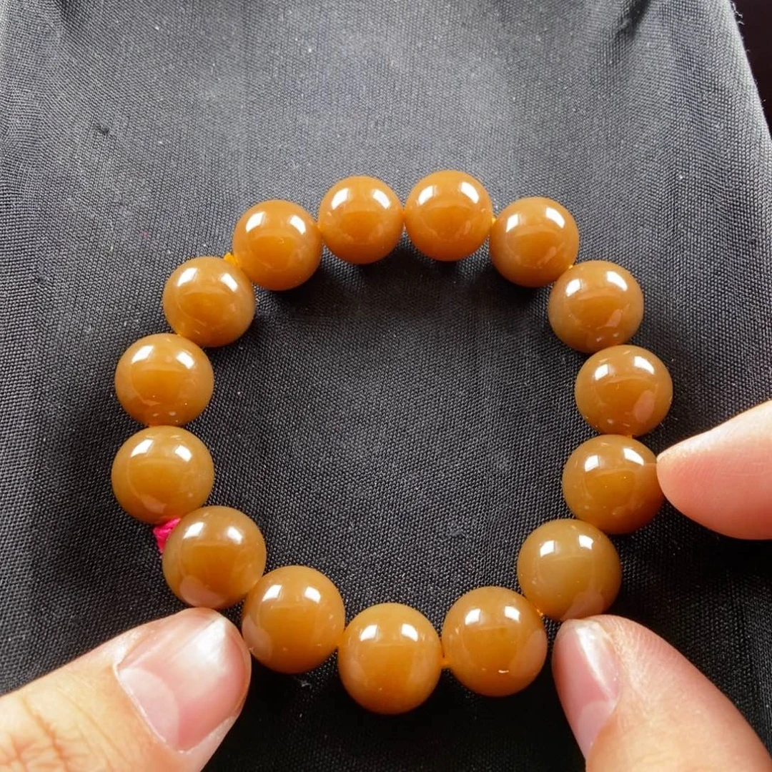 和田玉（糖玉）未镶嵌手链