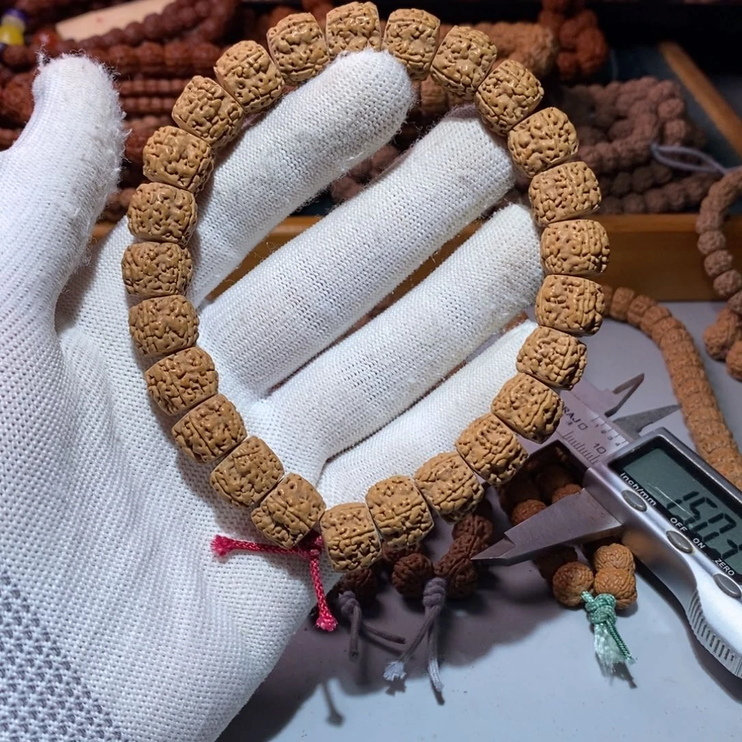 金刚菩提手串13尺寸麦穗盘龙手串