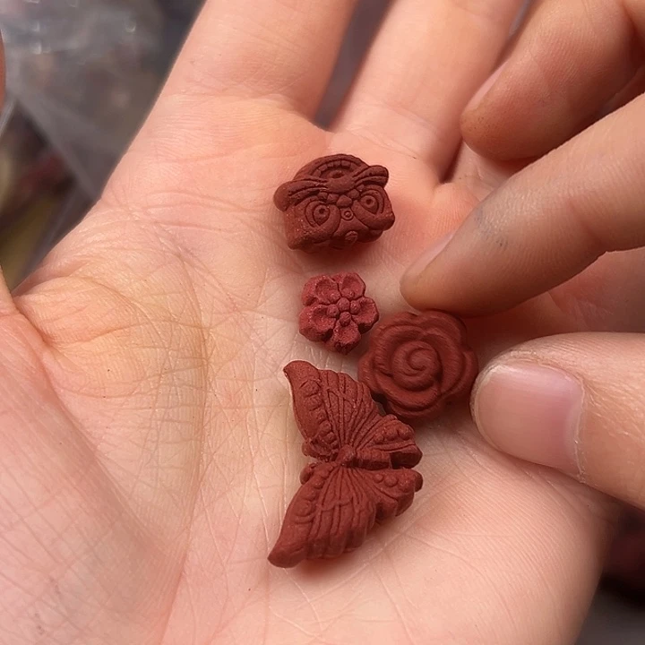珠串花蕊小配饰4款各一