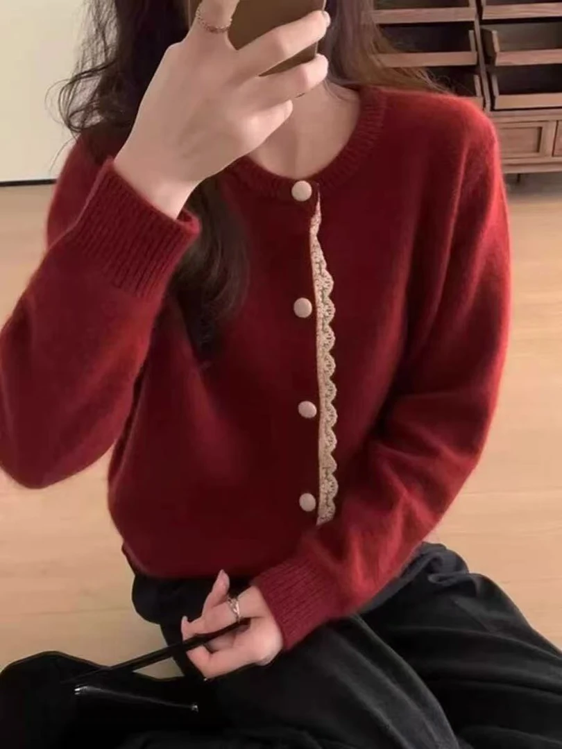 叙旧姑嫂 韩版时尚毛衣9022