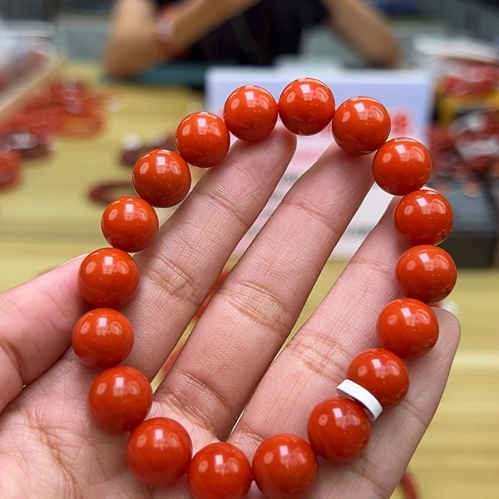 南红玛瑙多样性发一，卡11mm未镶嵌
