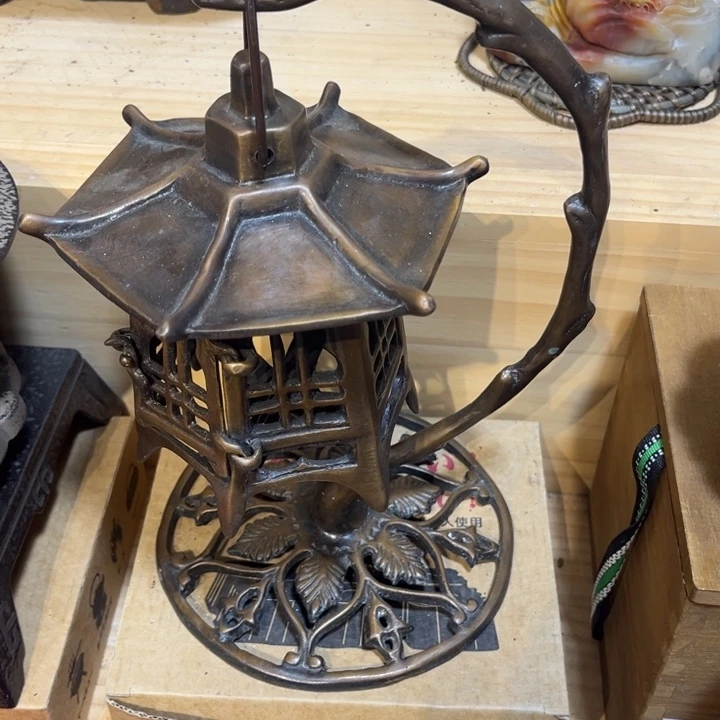 铜中古工艺品摆件