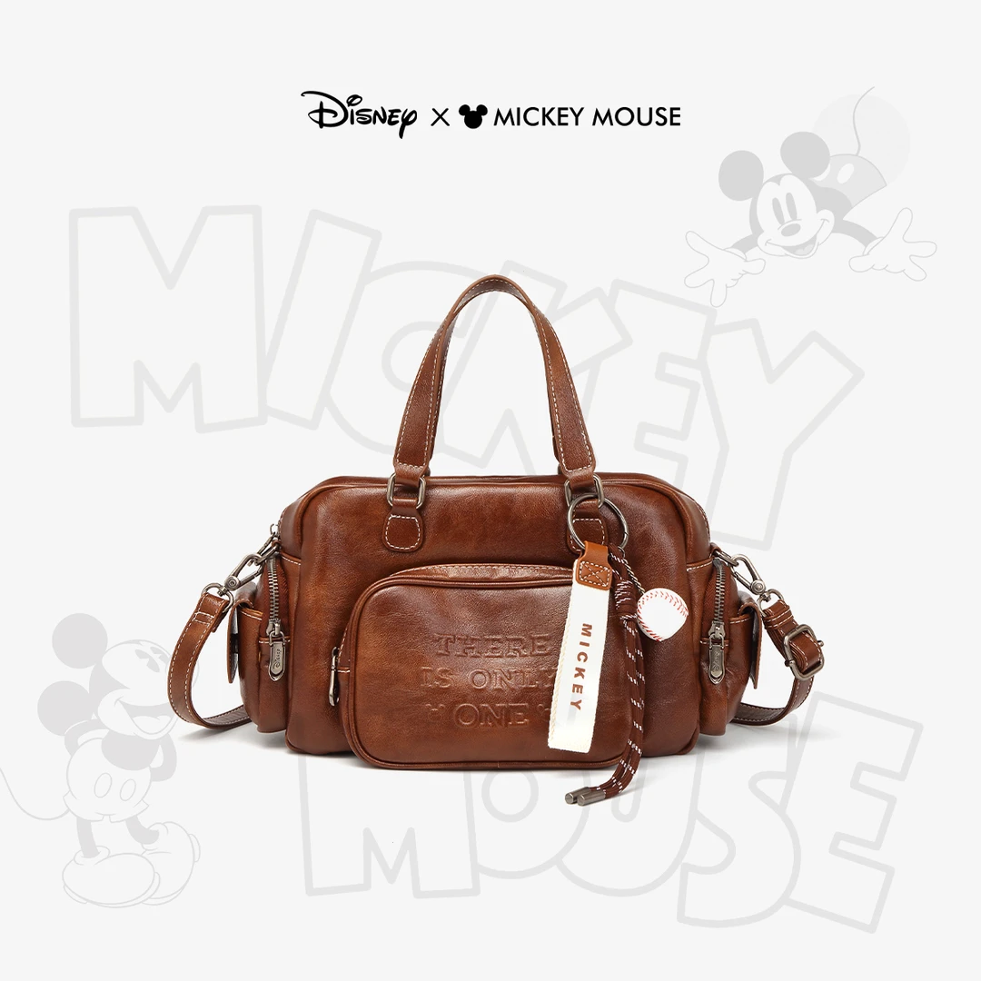 Disney/迪士尼【4种背法】新款时尚百搭单肩斜挎女包轻奢双肩背包