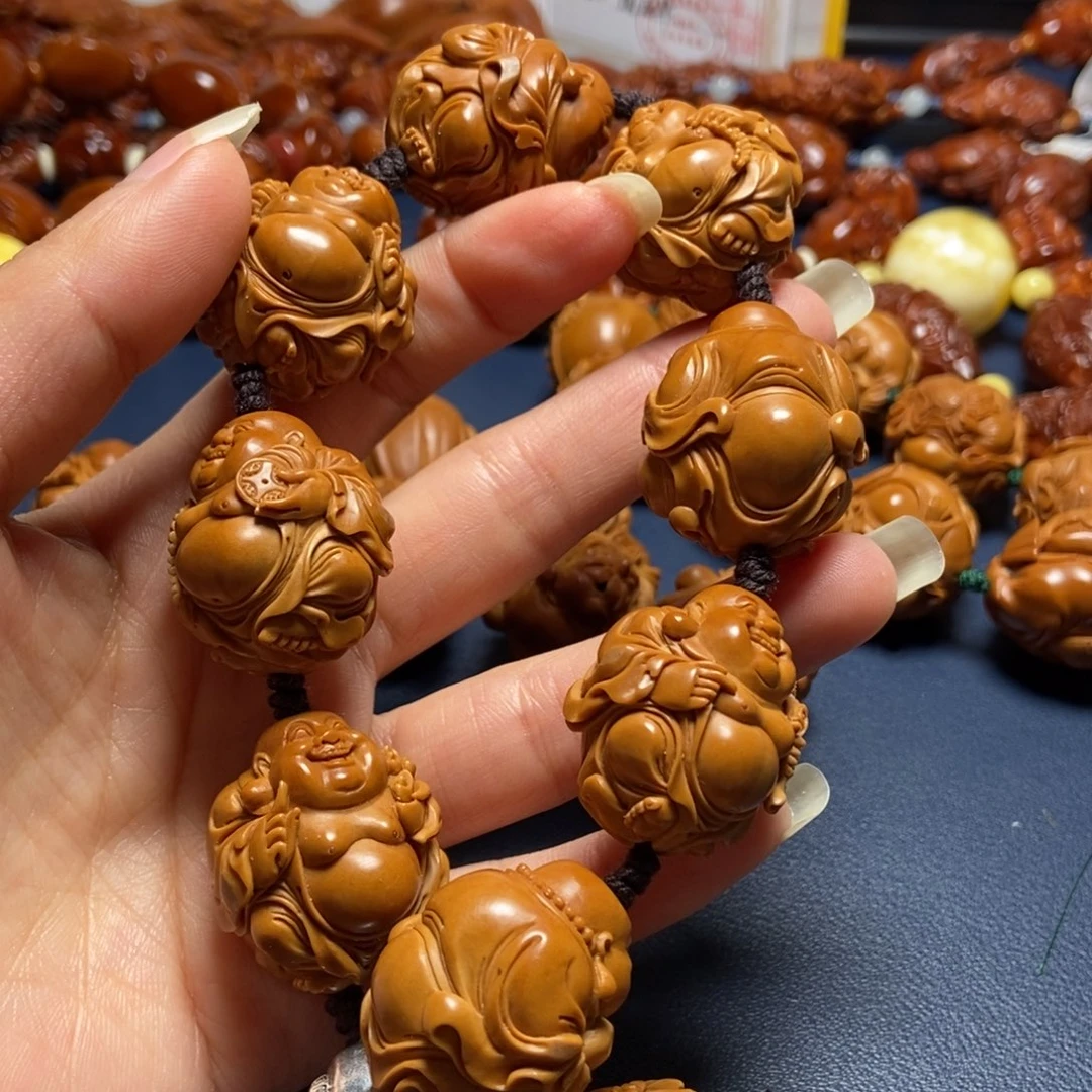 春***天手串/手链橄榄核弥勒2.5