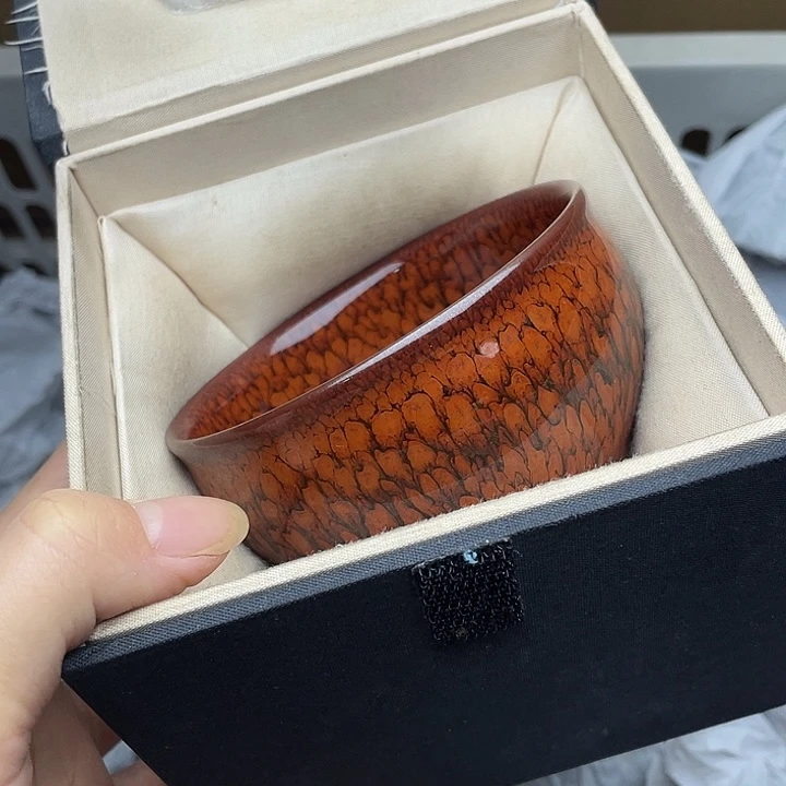 茶盏红羽鹧鸪将军配礼盒