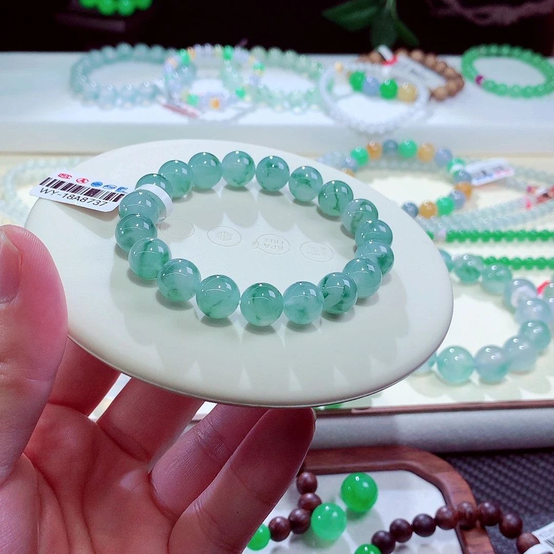 翡翠未镶嵌手链翡翠