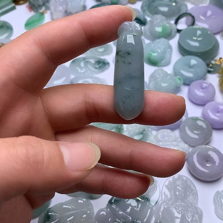 翡翠未镶嵌颈饰天然翡翠