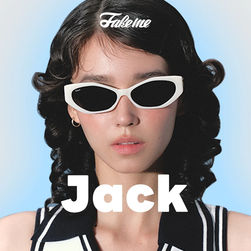 Fakeme(达人专属)2025新品质感板材多边形框中性太阳镜墨镜jack