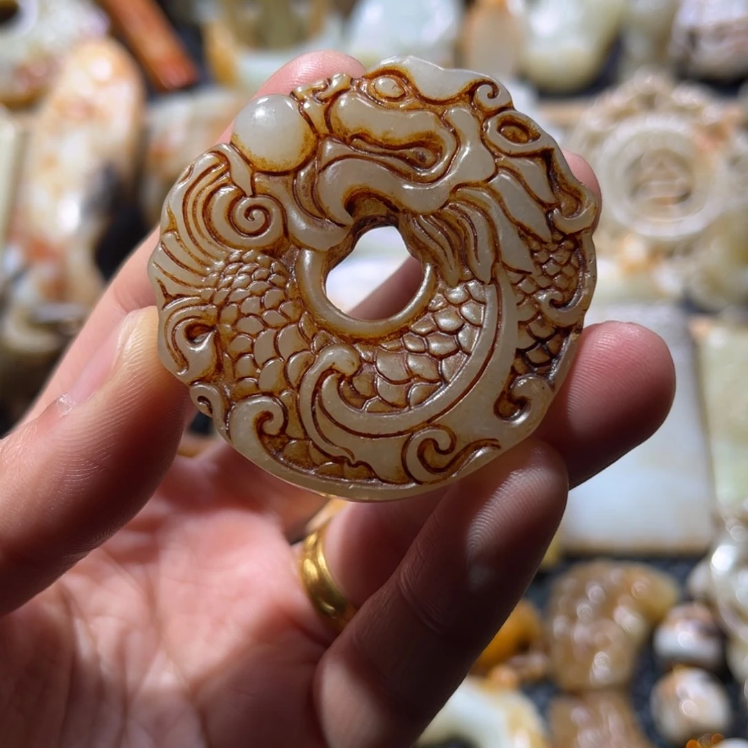 和田玉挂件未镶嵌