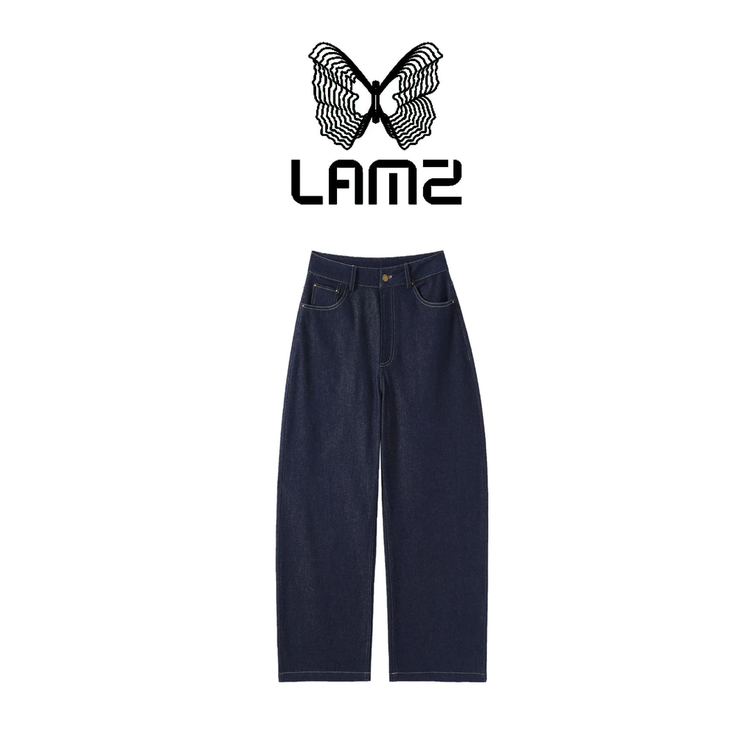 lamz 秋冬纯棉百搭舒适时尚百搭阔腿裤 53CK1146
