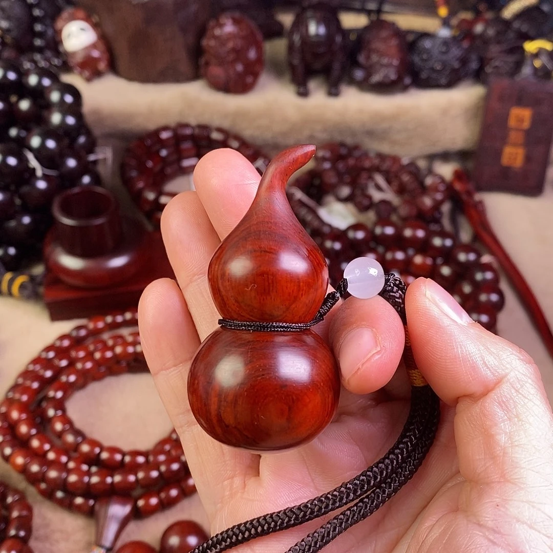 小叶紫檀手串/手链?****?葫芦