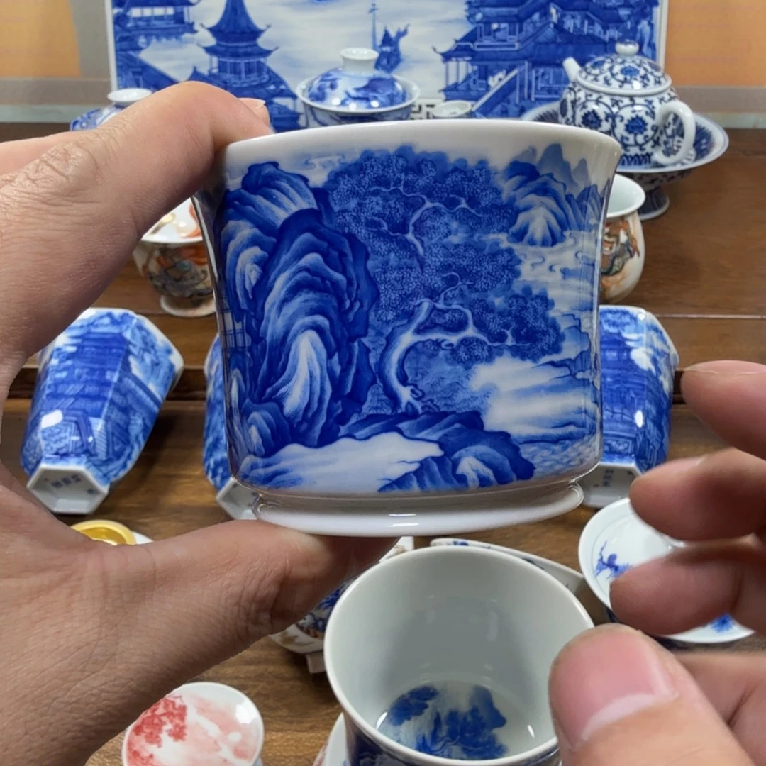 尼***拍全手工全手绘陶瓷