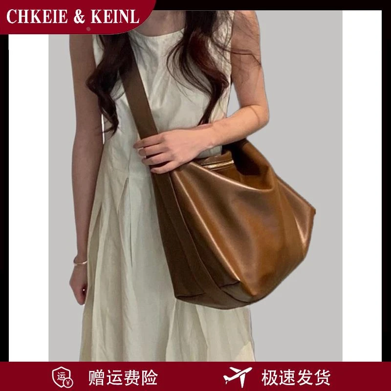 小c&k小众复古托特包高级质感包包2025新款百搭单肩包大容量斜挎