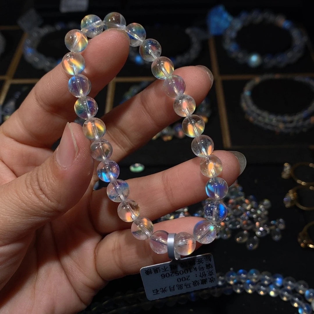 月光石手链7.6未镶嵌