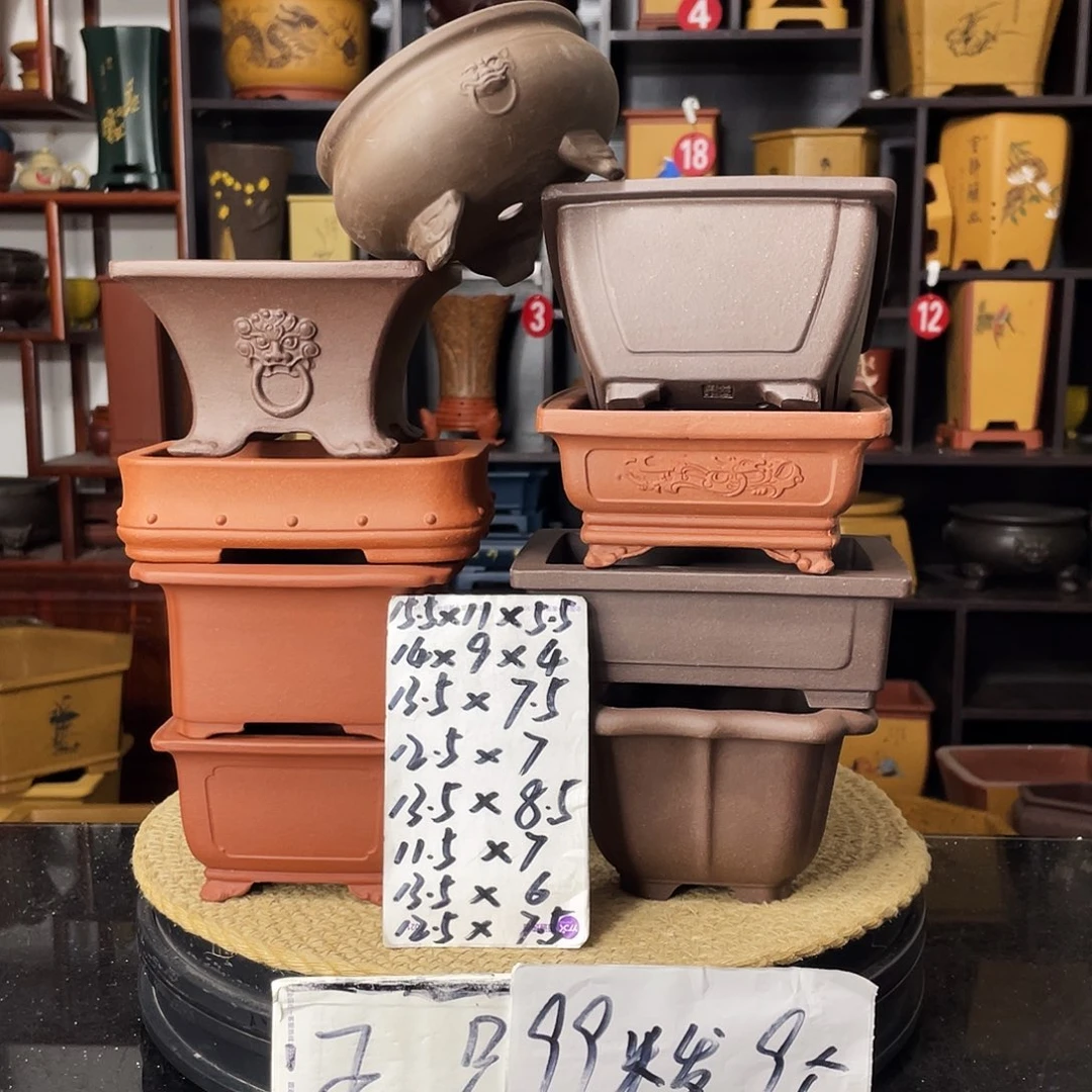 紫砂D-婉秋紫砂花盆