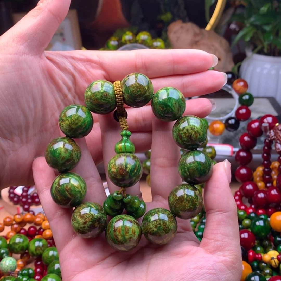 【闪购商品】松木（琥珀木）手串/手链2.0水墨丹青星空底