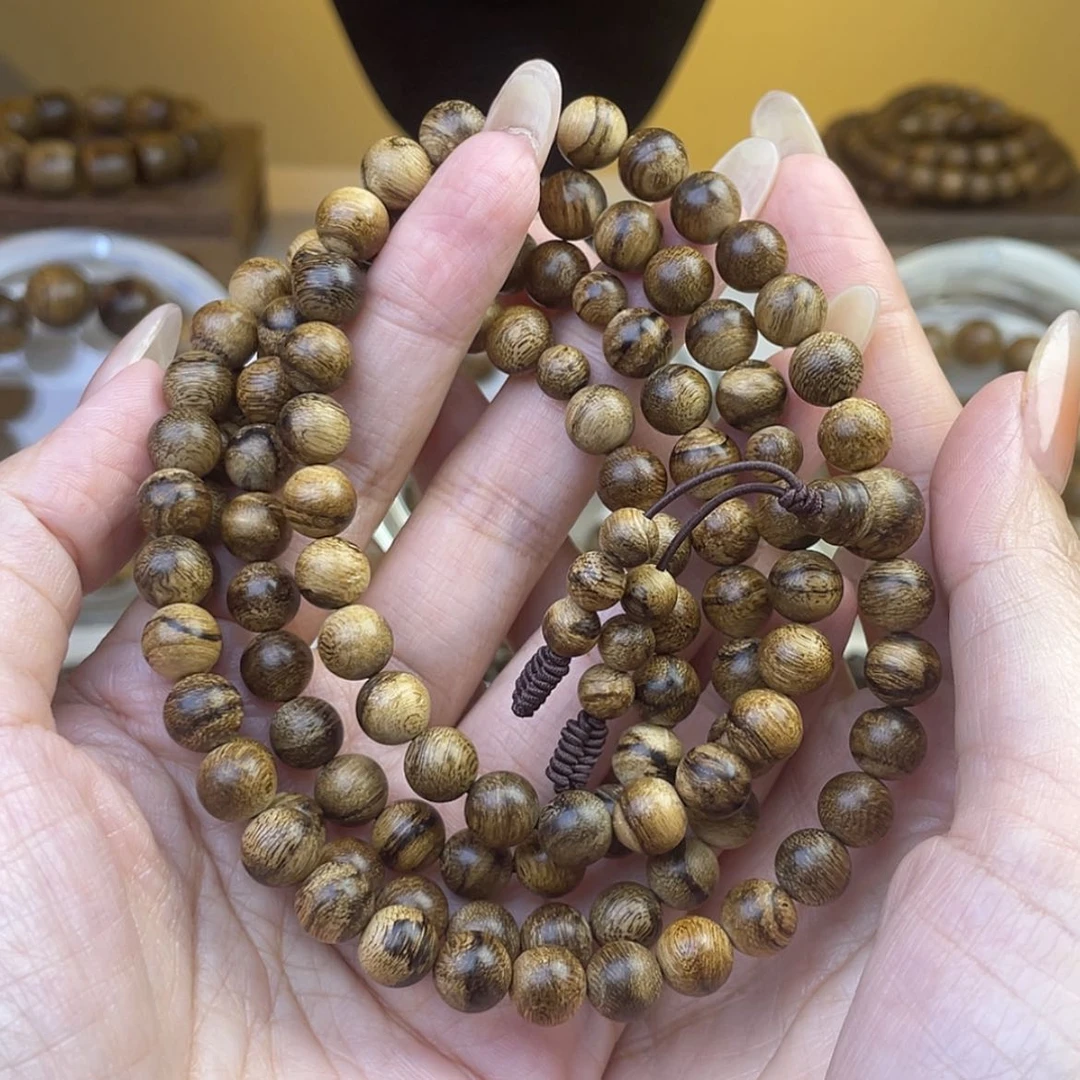 【闪购商品】沉香手串无**风印尼达拉干