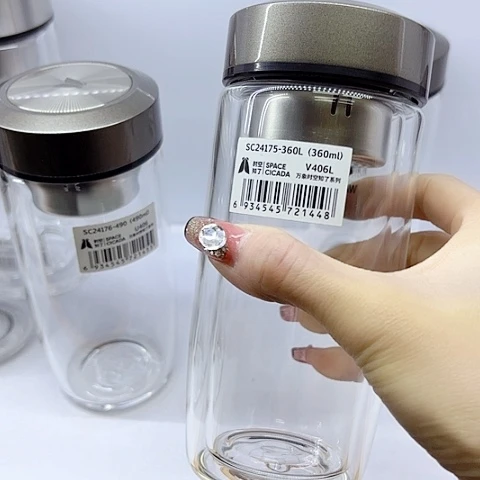 万象玻璃品牌时空V406L，360毫升