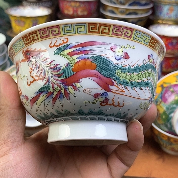 景德镇陶瓷藏式茶碗