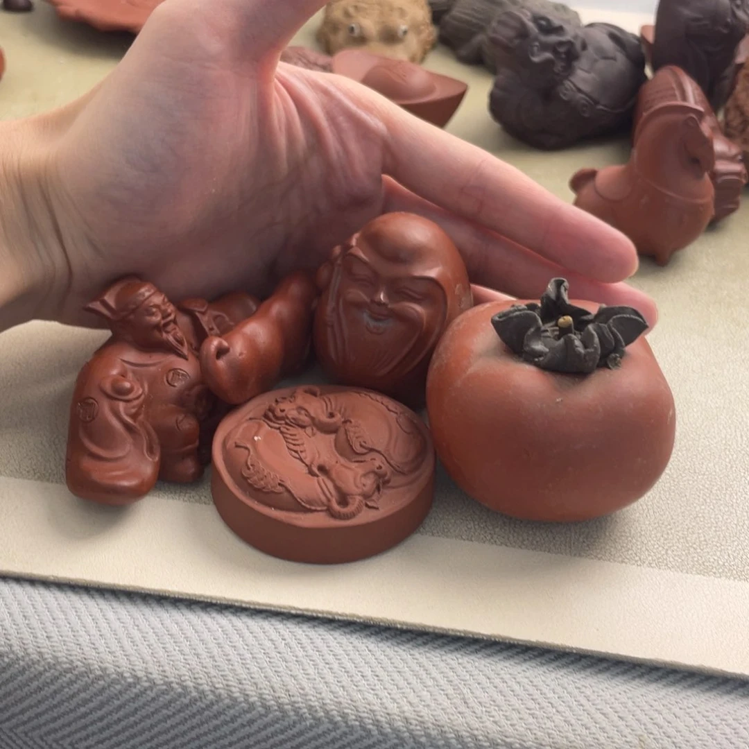 紫砂茶宠紫砂瑕疵