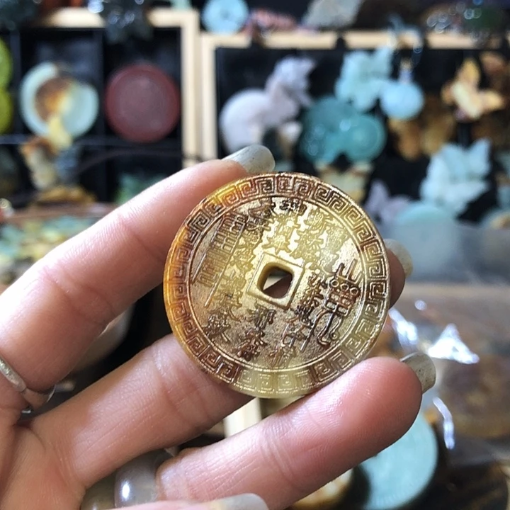 岫玉未镶嵌岫玉挂件