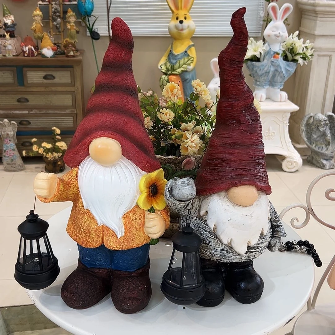 花园摆件红红火火