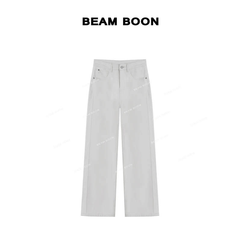 【冰棍窄窄裤】8.0版超模瘦瘦万向弹18.8盎司加密绒阔腿牛仔裤