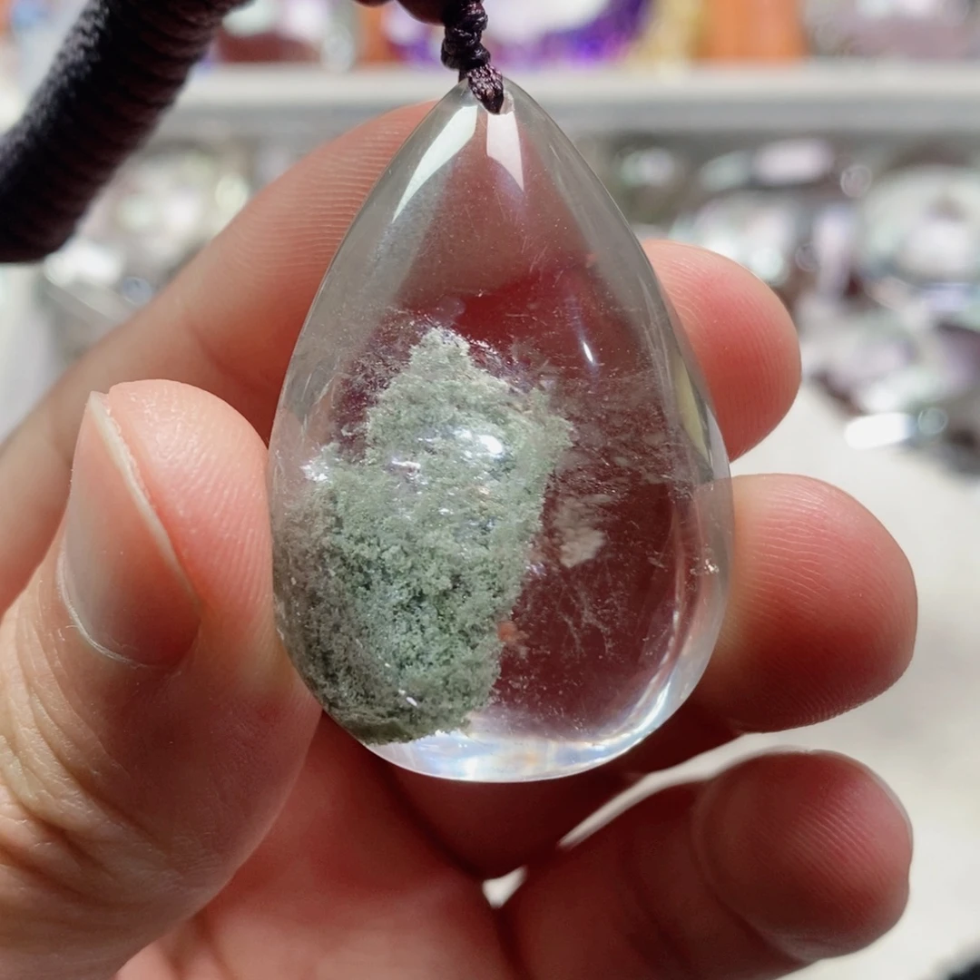 水晶未镶嵌吊坠(不含链)