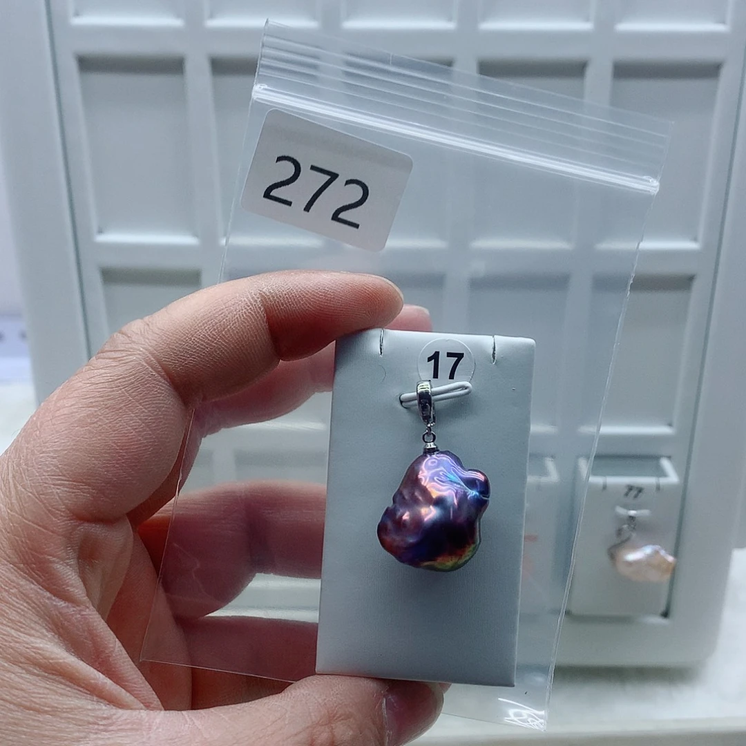 吊坠(不含链)淡水珍珠合金