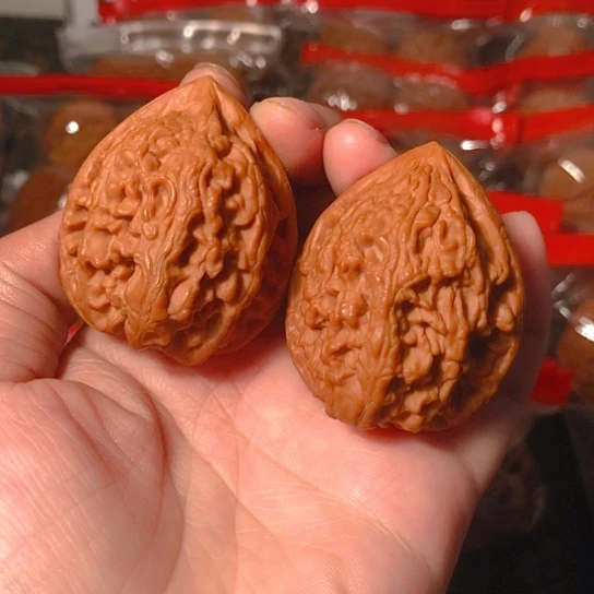 文玩核桃把件大沽石40