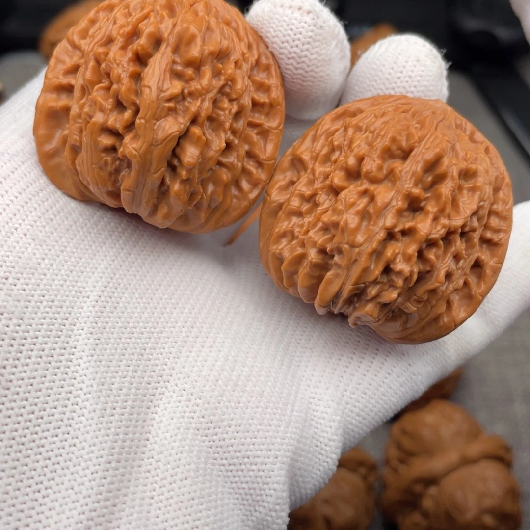 文玩核桃把件39平谷四座楼