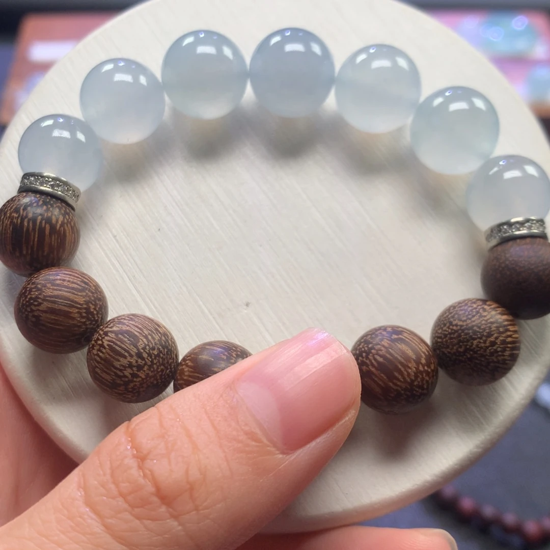 翡翠未镶嵌手链11.9-13mm