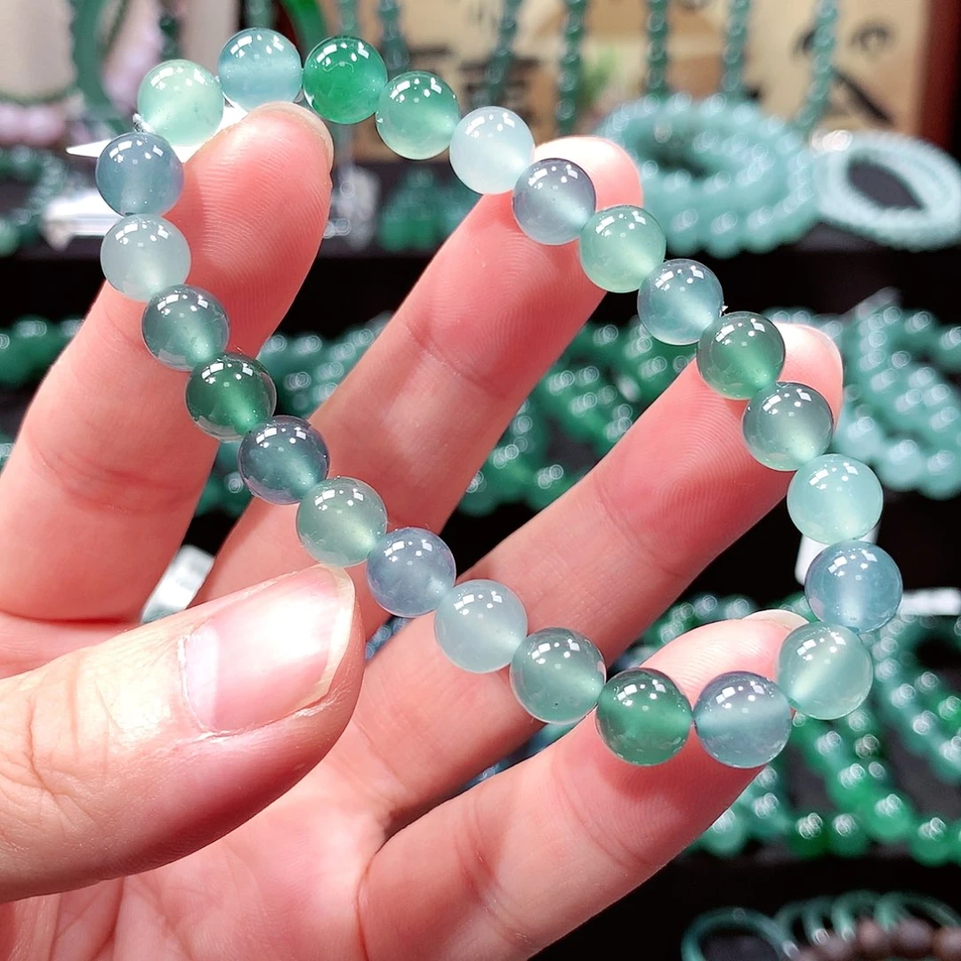 翡翠未镶嵌手链卡8