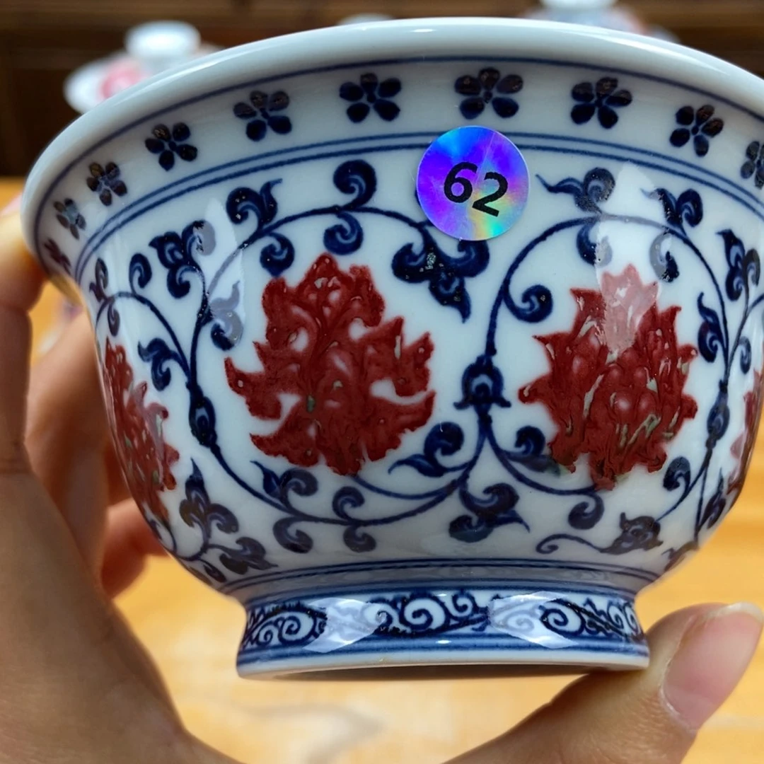 手绘现代茶具非古董