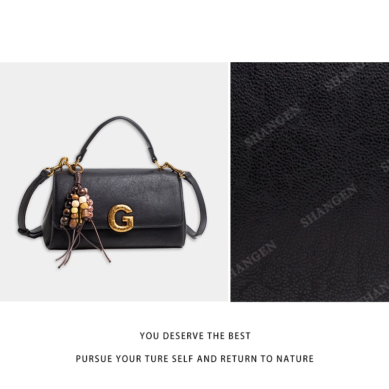 【尚恩CC】QYX-98125-黑色-轻奢时尚百搭新款女包