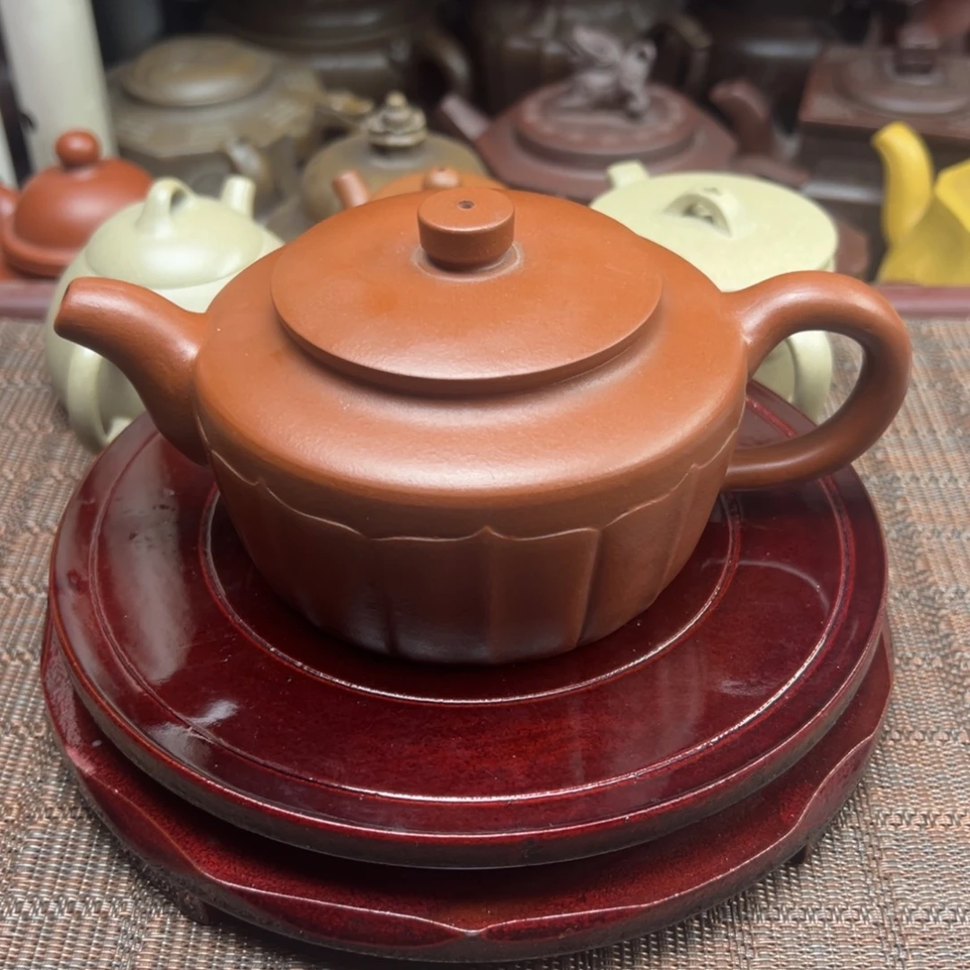 紫砂茶壶宜兴原矿紫砂壶300毫升容量